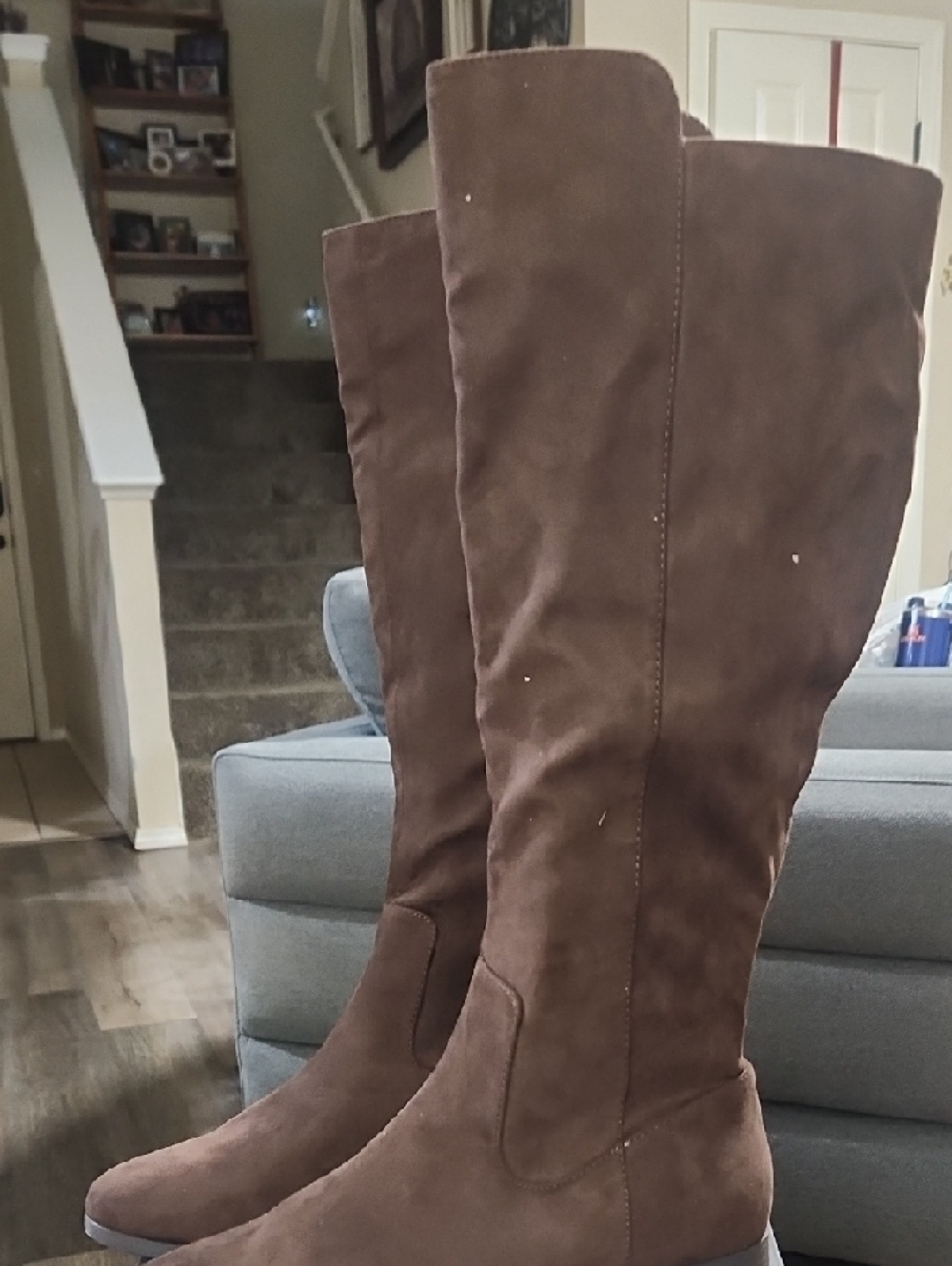 Style & Co. Dark Brown Tall Riding Boots - Picture 3 of 5